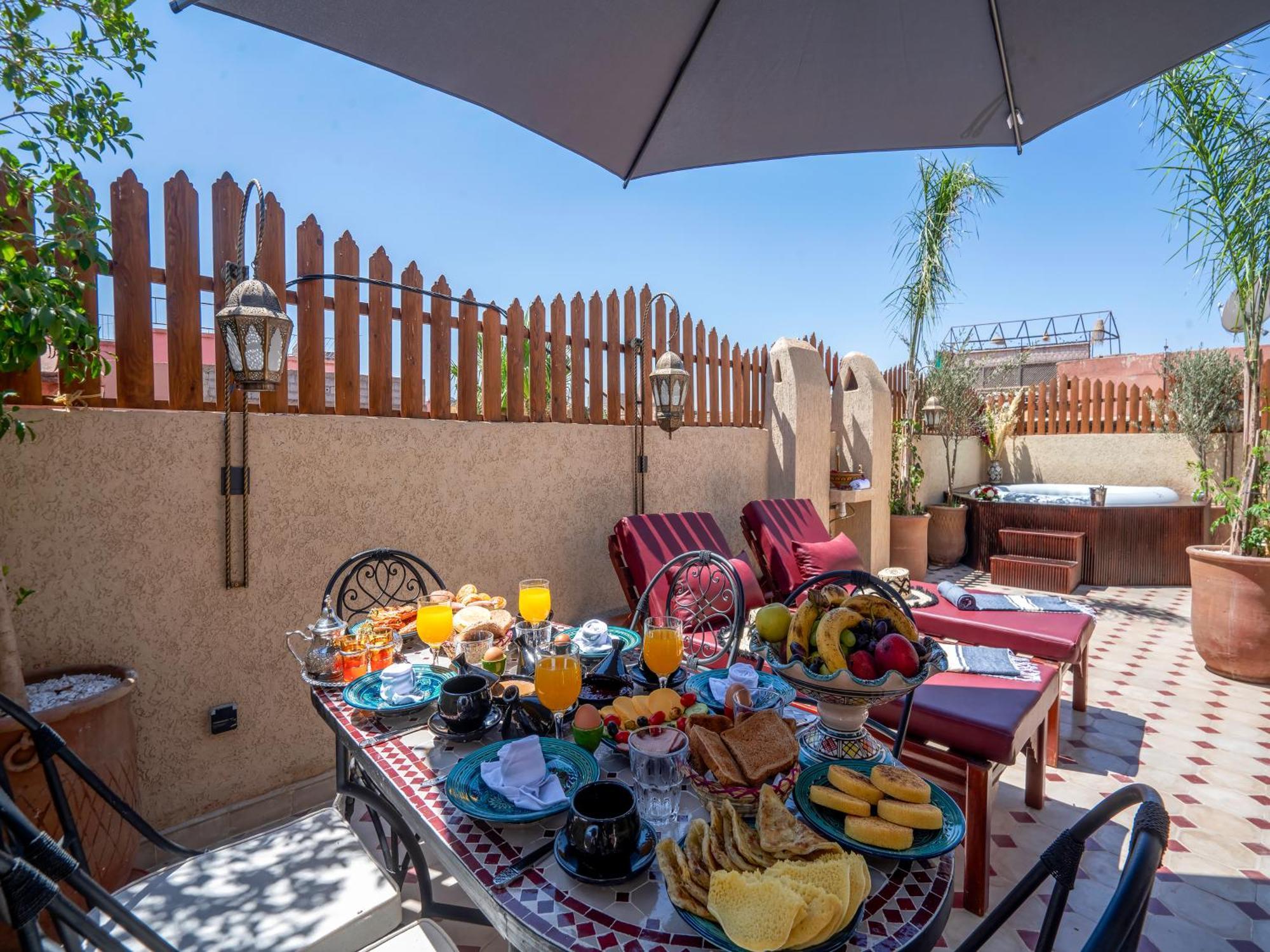 Riad Le Nid De Fatima Marrakesh Eksteriør bilde