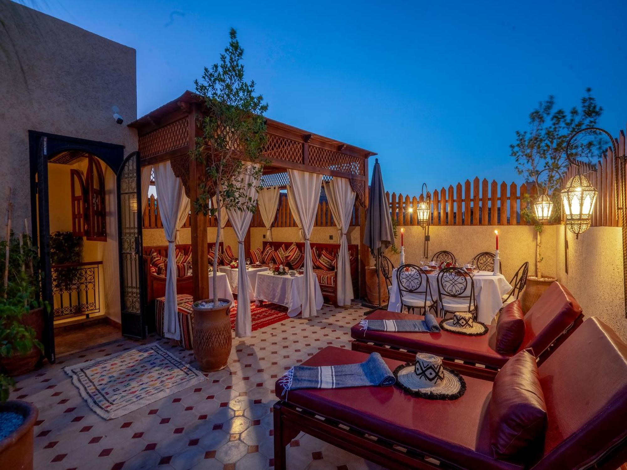 Riad Le Nid De Fatima Marrakesh Eksteriør bilde